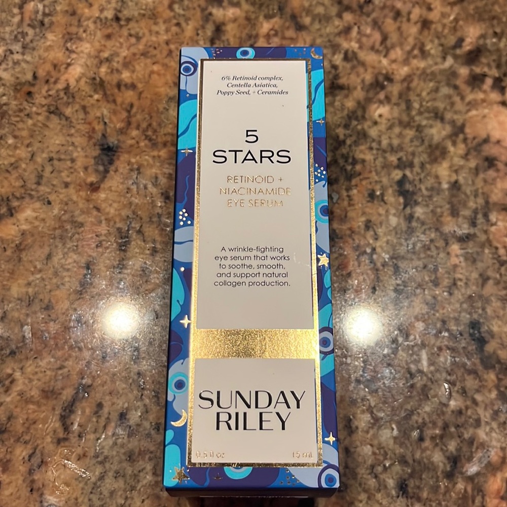 SUNDAY RILEY 5 STARS Retinoid and Niacinamide Eye Serum